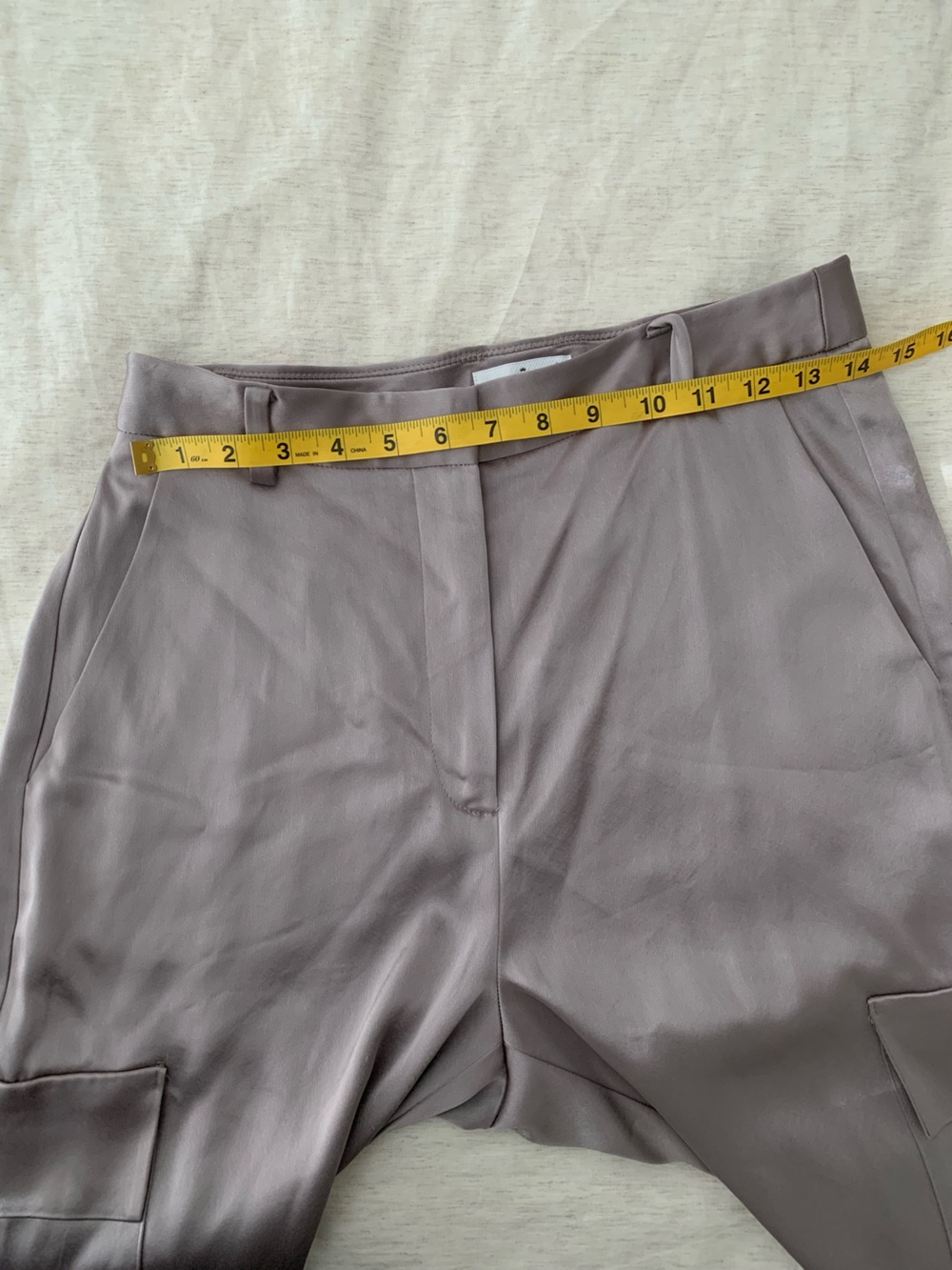 Babaton Taupe Cargo-Style Track Pants - Picture 8 of 11